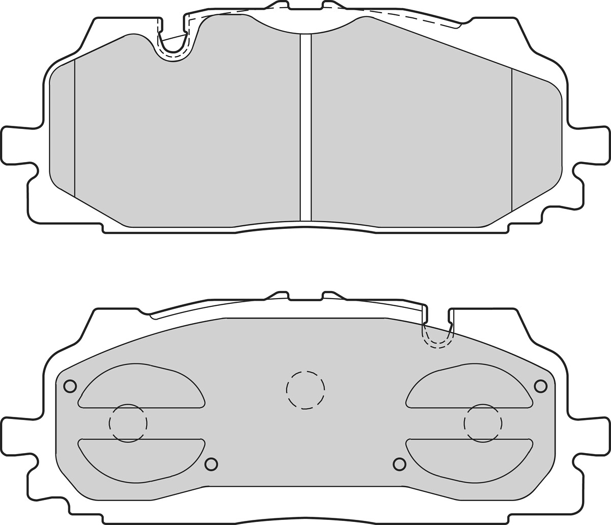 BRAKE PADS FIRST AUDI A4 B9 FR